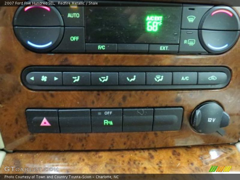 Redfire Metallic / Shale 2007 Ford Five Hundred SEL