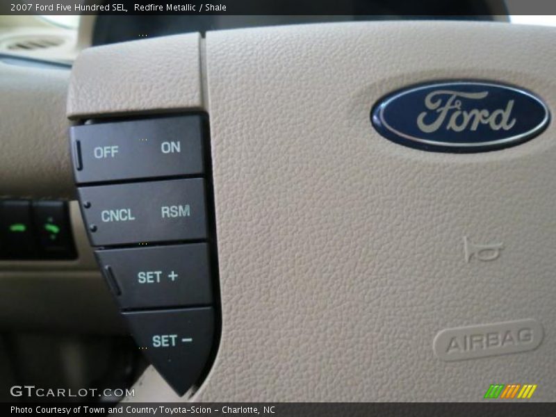 Redfire Metallic / Shale 2007 Ford Five Hundred SEL