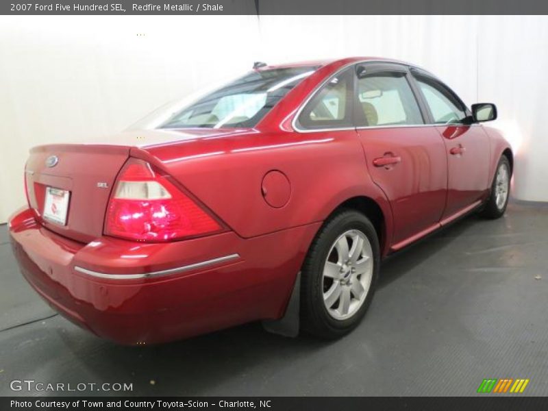 Redfire Metallic / Shale 2007 Ford Five Hundred SEL
