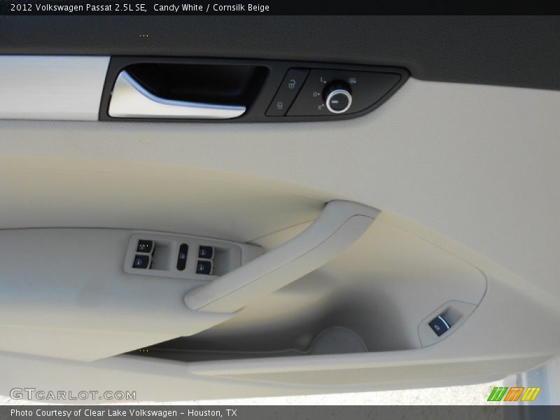 Candy White / Cornsilk Beige 2012 Volkswagen Passat 2.5L SE