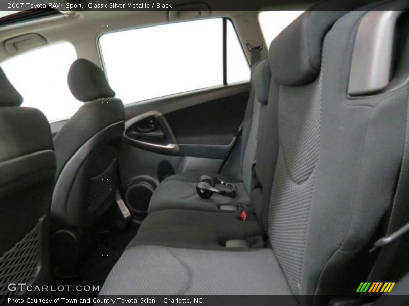Classic Silver Metallic / Black 2007 Toyota RAV4 Sport