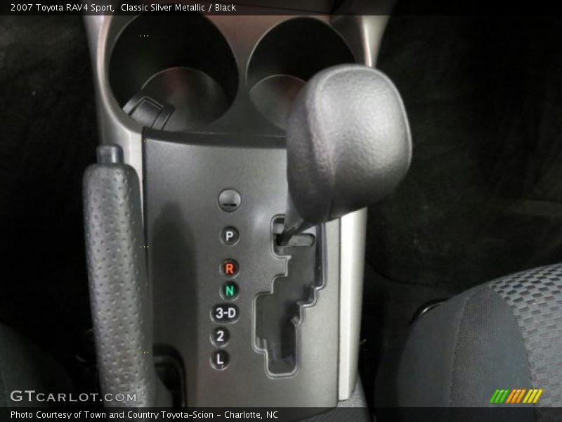 Classic Silver Metallic / Black 2007 Toyota RAV4 Sport