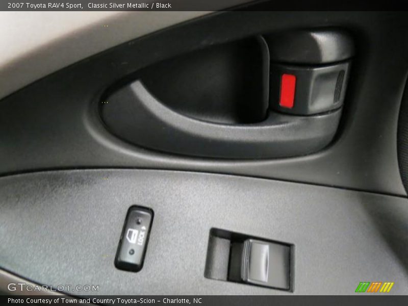Classic Silver Metallic / Black 2007 Toyota RAV4 Sport