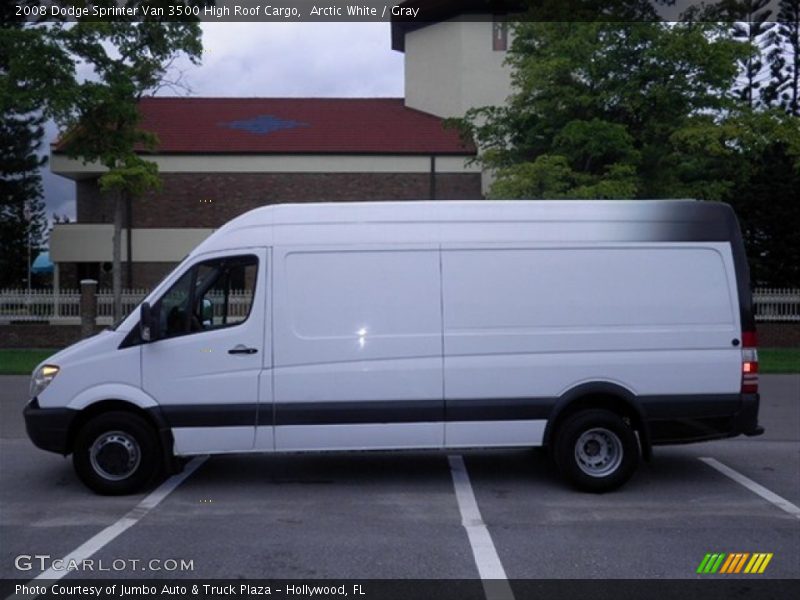  2008 Sprinter Van 3500 High Roof Cargo Arctic White