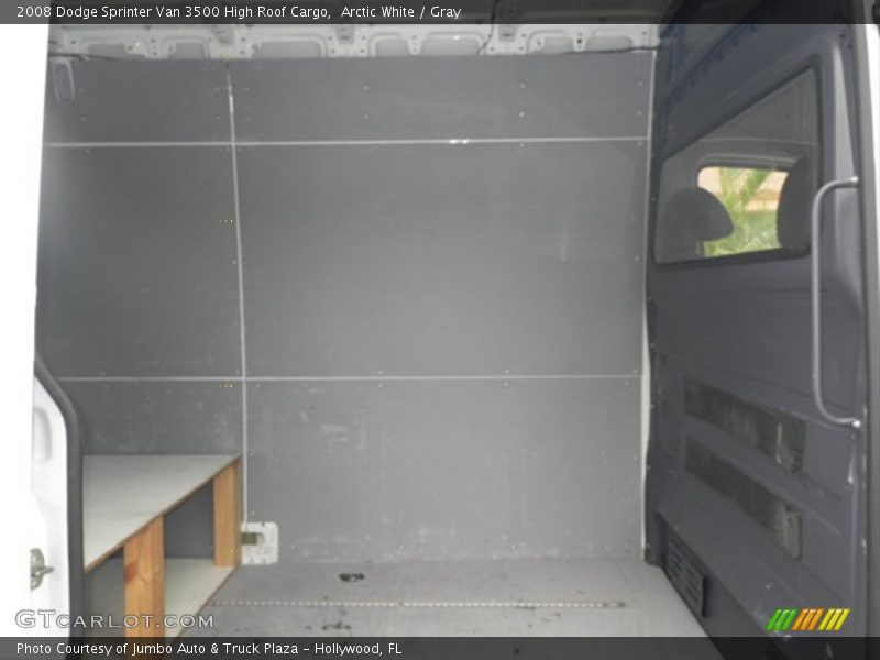 Arctic White / Gray 2008 Dodge Sprinter Van 3500 High Roof Cargo