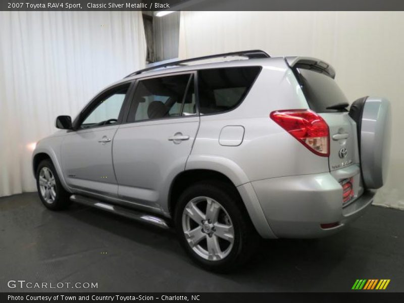 Classic Silver Metallic / Black 2007 Toyota RAV4 Sport