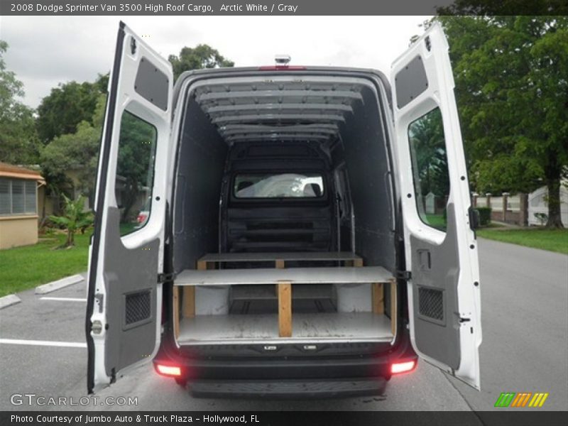 Arctic White / Gray 2008 Dodge Sprinter Van 3500 High Roof Cargo