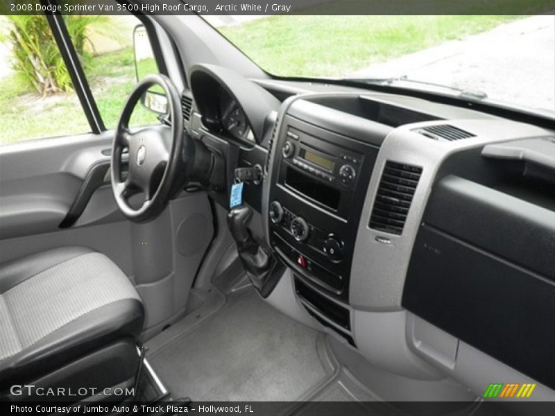 Dashboard of 2008 Sprinter Van 3500 High Roof Cargo