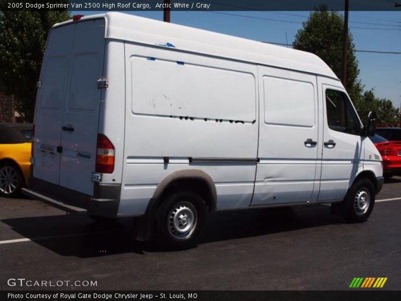 Arctic White / Gray 2005 Dodge Sprinter Van 2500 High Roof Cargo