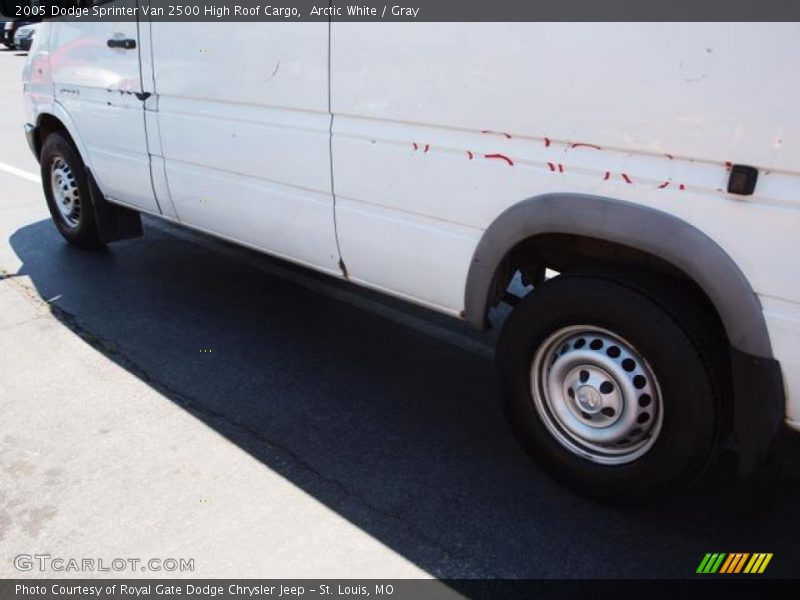 Arctic White / Gray 2005 Dodge Sprinter Van 2500 High Roof Cargo