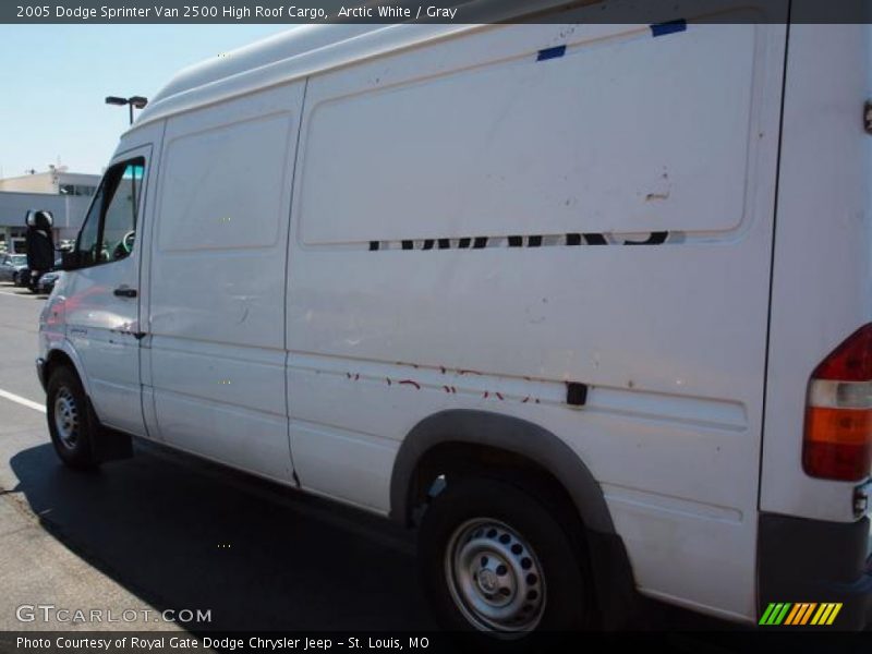 Arctic White / Gray 2005 Dodge Sprinter Van 2500 High Roof Cargo