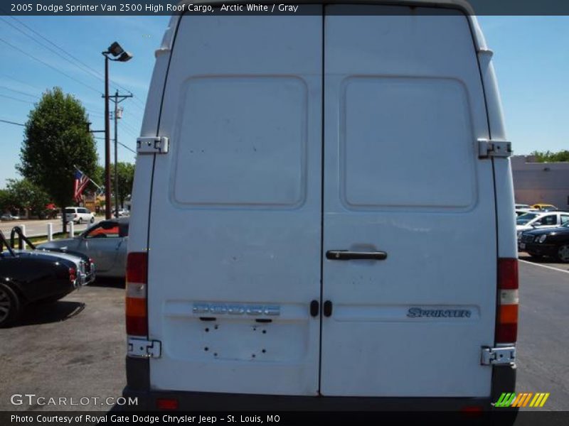Arctic White / Gray 2005 Dodge Sprinter Van 2500 High Roof Cargo