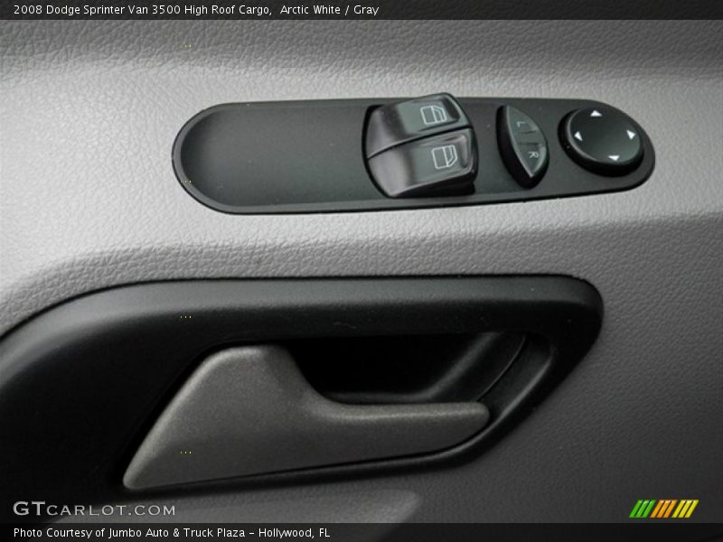 Controls of 2008 Sprinter Van 3500 High Roof Cargo