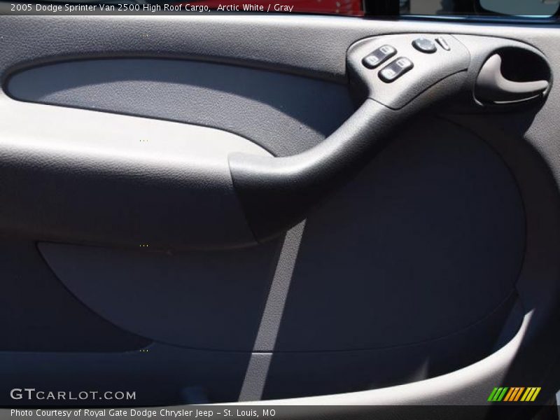 Arctic White / Gray 2005 Dodge Sprinter Van 2500 High Roof Cargo