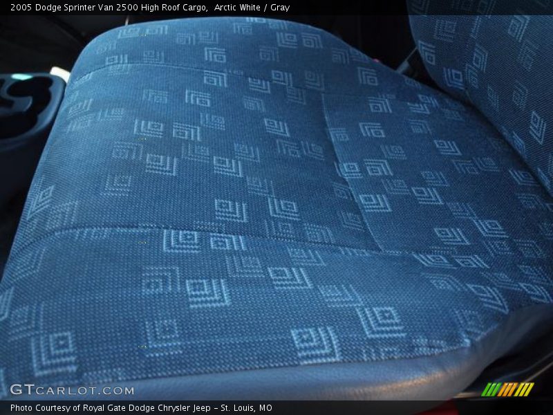 Arctic White / Gray 2005 Dodge Sprinter Van 2500 High Roof Cargo