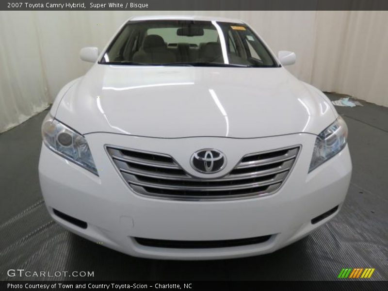 Super White / Bisque 2007 Toyota Camry Hybrid