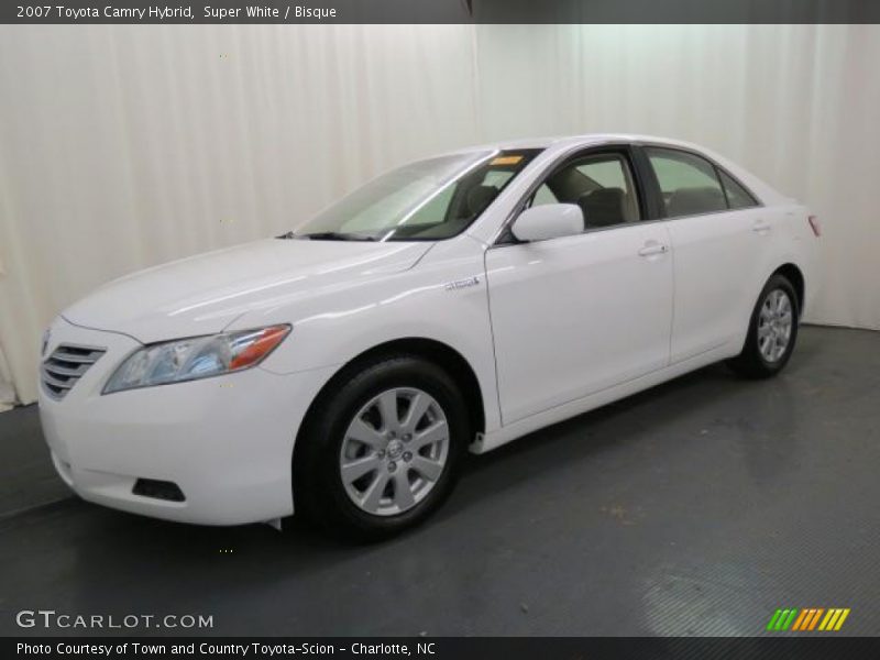 Super White / Bisque 2007 Toyota Camry Hybrid