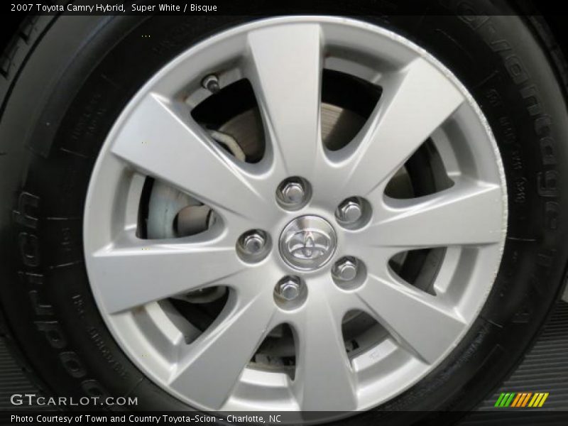 Super White / Bisque 2007 Toyota Camry Hybrid