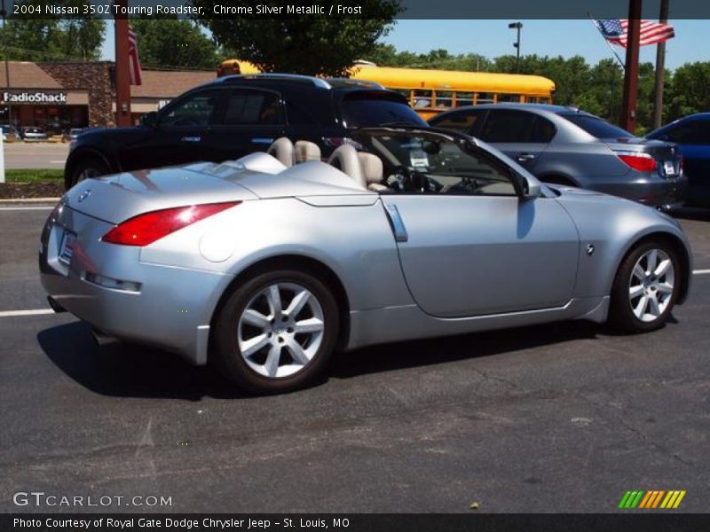 Chrome Silver Metallic / Frost 2004 Nissan 350Z Touring Roadster