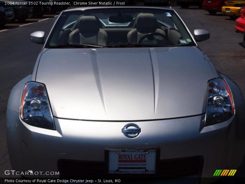 Chrome Silver Metallic / Frost 2004 Nissan 350Z Touring Roadster