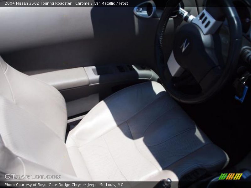 Chrome Silver Metallic / Frost 2004 Nissan 350Z Touring Roadster