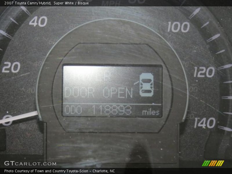 Super White / Bisque 2007 Toyota Camry Hybrid