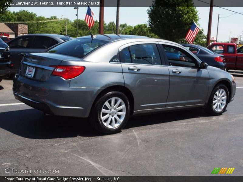 Tungsten Metallic / Black 2011 Chrysler 200 Touring