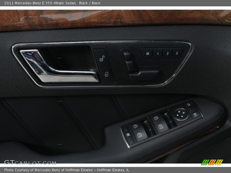 Black / Black 2011 Mercedes-Benz E 350 4Matic Sedan