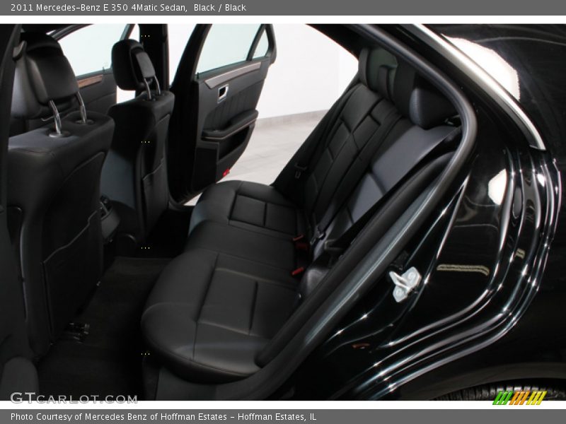 Black / Black 2011 Mercedes-Benz E 350 4Matic Sedan
