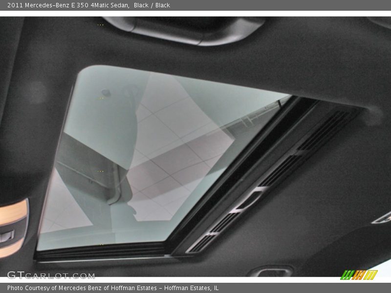 Black / Black 2011 Mercedes-Benz E 350 4Matic Sedan