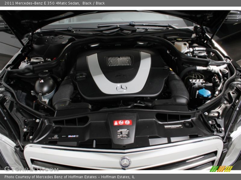 Black / Black 2011 Mercedes-Benz E 350 4Matic Sedan