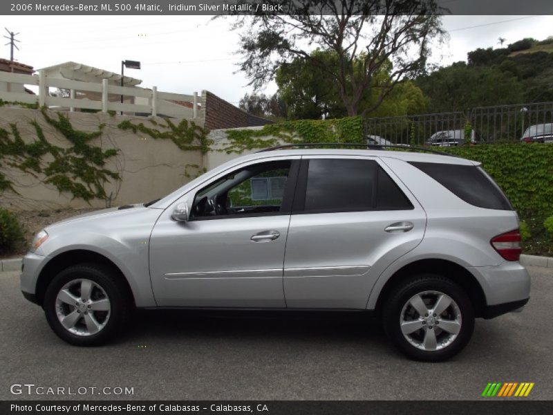 Iridium Silver Metallic / Black 2006 Mercedes-Benz ML 500 4Matic