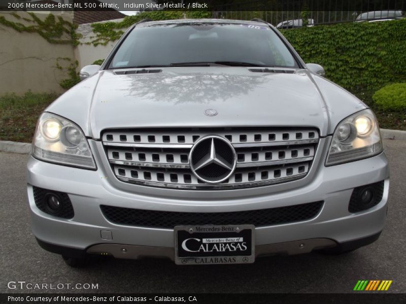 Iridium Silver Metallic / Black 2006 Mercedes-Benz ML 500 4Matic