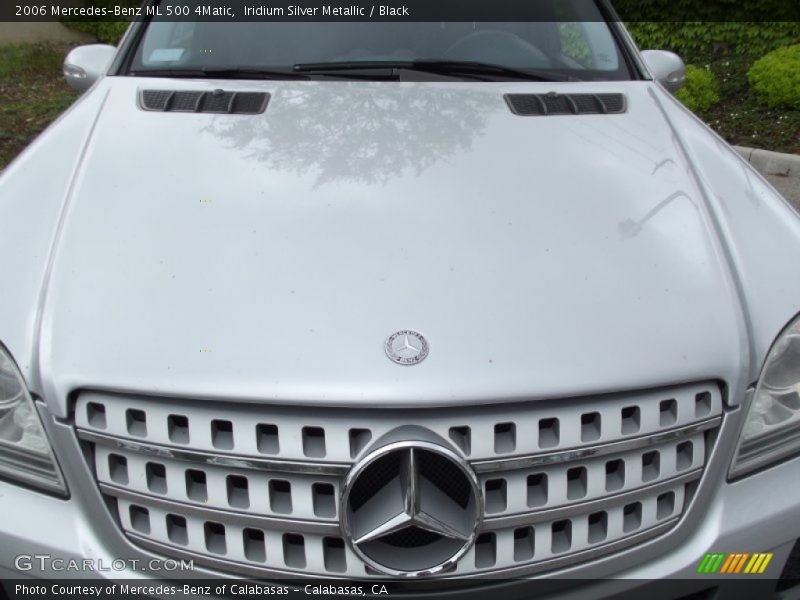 Iridium Silver Metallic / Black 2006 Mercedes-Benz ML 500 4Matic