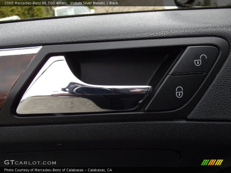 Iridium Silver Metallic / Black 2006 Mercedes-Benz ML 500 4Matic