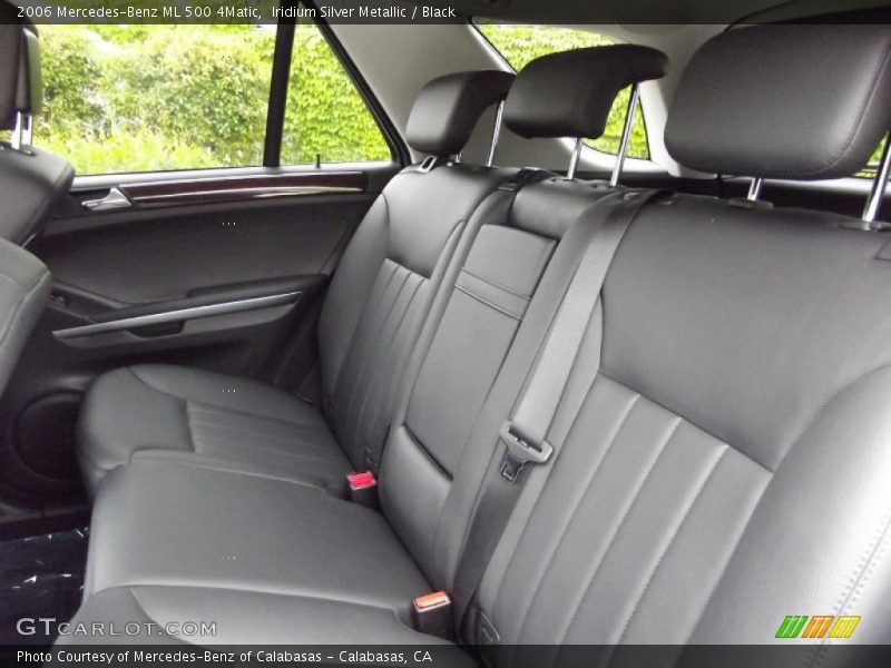 Iridium Silver Metallic / Black 2006 Mercedes-Benz ML 500 4Matic