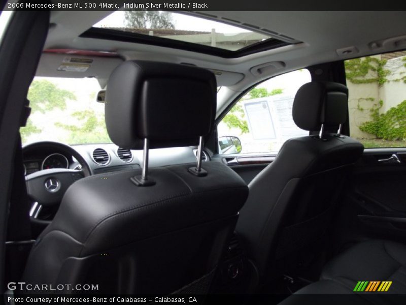 Iridium Silver Metallic / Black 2006 Mercedes-Benz ML 500 4Matic