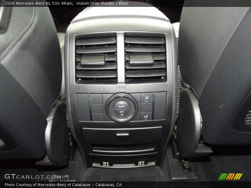 Iridium Silver Metallic / Black 2006 Mercedes-Benz ML 500 4Matic