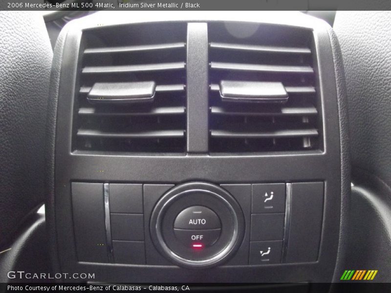 Iridium Silver Metallic / Black 2006 Mercedes-Benz ML 500 4Matic