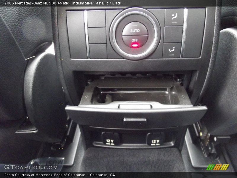 Iridium Silver Metallic / Black 2006 Mercedes-Benz ML 500 4Matic