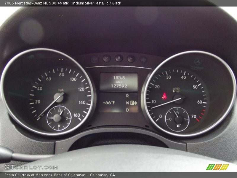 Iridium Silver Metallic / Black 2006 Mercedes-Benz ML 500 4Matic
