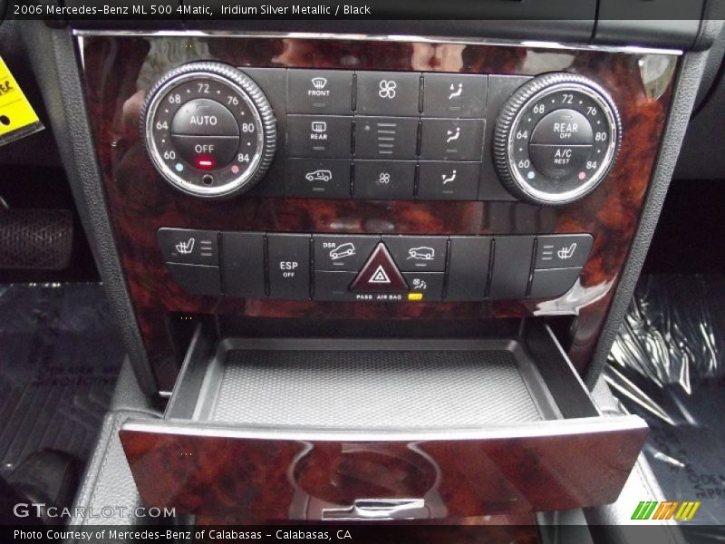 Iridium Silver Metallic / Black 2006 Mercedes-Benz ML 500 4Matic