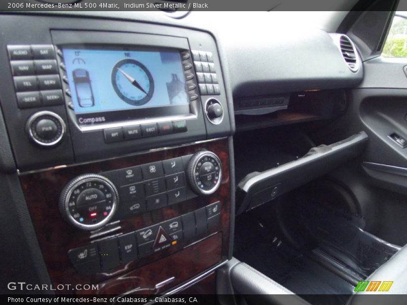 Iridium Silver Metallic / Black 2006 Mercedes-Benz ML 500 4Matic