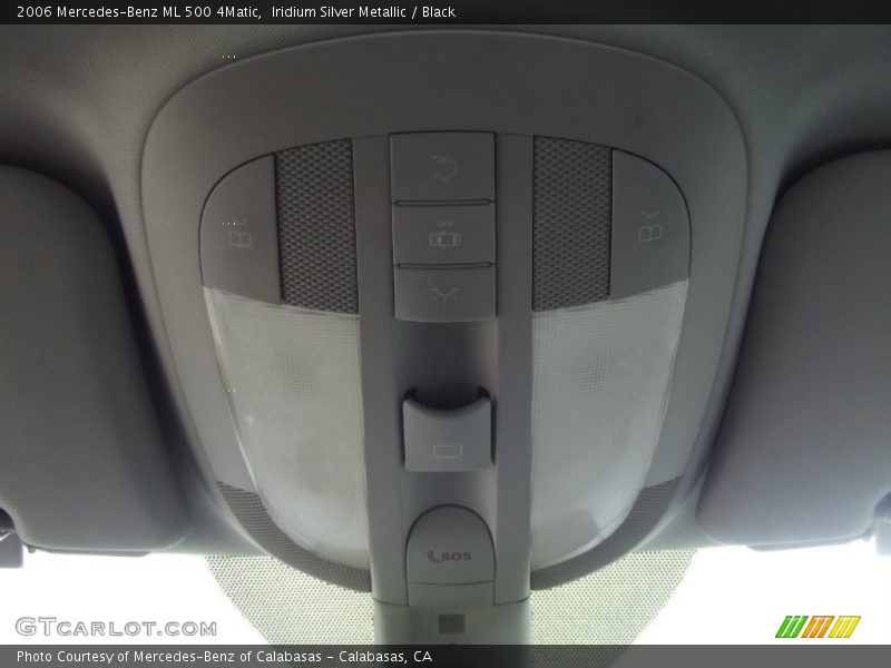 Iridium Silver Metallic / Black 2006 Mercedes-Benz ML 500 4Matic