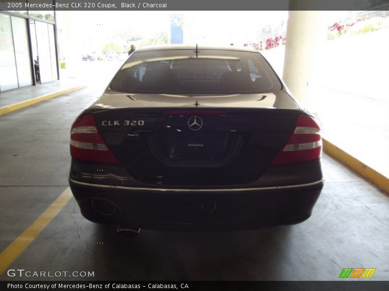 Black / Charcoal 2005 Mercedes-Benz CLK 320 Coupe