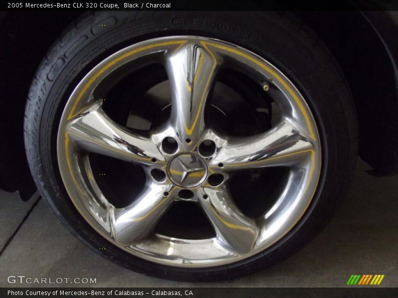 Black / Charcoal 2005 Mercedes-Benz CLK 320 Coupe