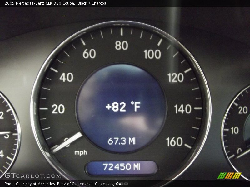 Black / Charcoal 2005 Mercedes-Benz CLK 320 Coupe