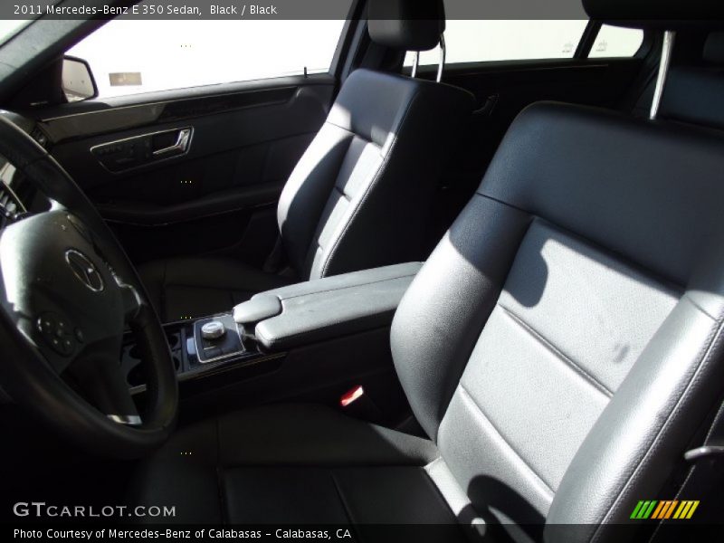 Black / Black 2011 Mercedes-Benz E 350 Sedan