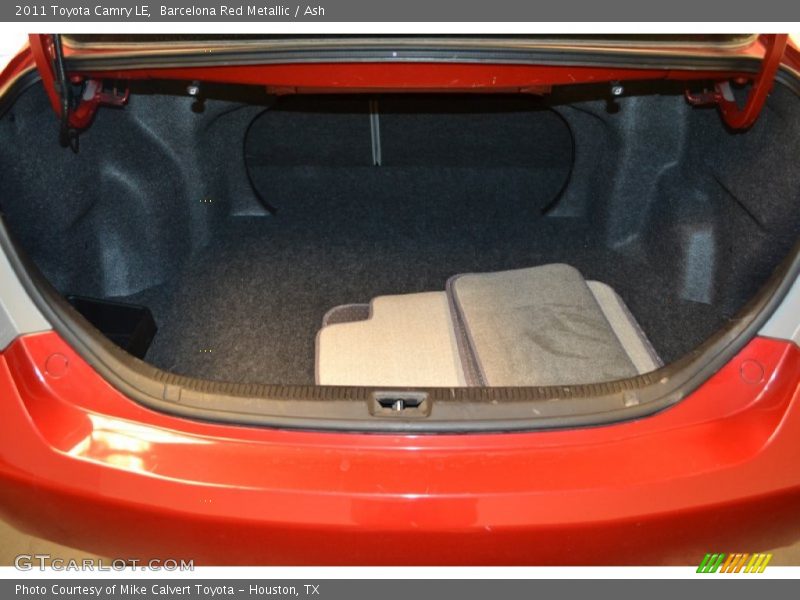 Barcelona Red Metallic / Ash 2011 Toyota Camry LE