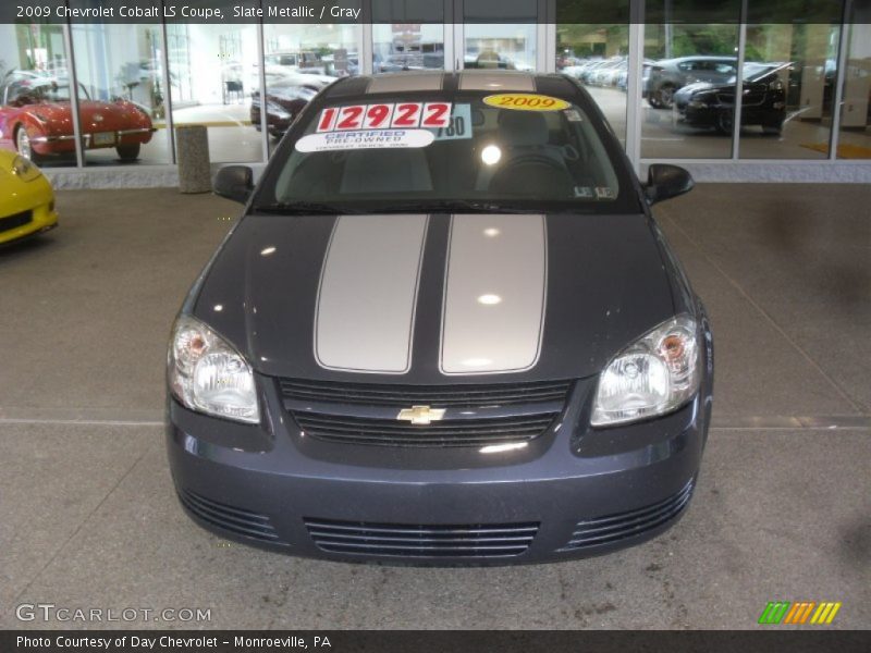 Slate Metallic / Gray 2009 Chevrolet Cobalt LS Coupe